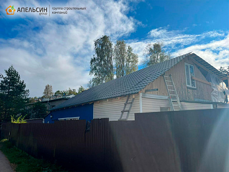 Монтаж металлочерепицы Grand Line Classic пос. Репино Монтаж металлочерепицы Grand Line Classic пос. Репино