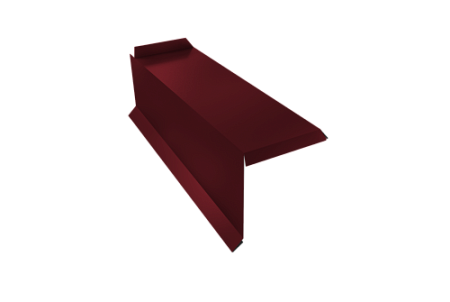 Планка торцевая сегментная 20мм Левая Grand Line (Гранд Лайн), покрытие PE 0,5, цвета по каталогу RAL и RR