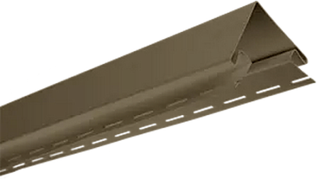 Наружный угол Альта Профиль, 3000 мм, орех темный