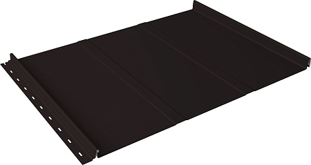 Кликфальц Лайн Grand Line 0,5 Drap ТХ с пленкой на замках RAL 9005 черный