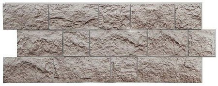 Фасадные панели Docke PREMIUM Fels, 1052х425 мм, перламутровый