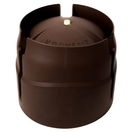 Колпак кровельный Krovent HupCap 270 New, коричневый