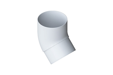 Колено трубы 45° ПВХ Элит Альта Профиль, D95 мм, белый Колено трубы 45° ПВХ Элит Альта Профиль, D95 мм, белый