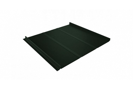 Кликфальц Line Гранд Лайн / Grand Line, GreenCoat Pural Matt 0.5, цвет RR 11 темно-зеленый (RAL 6020)