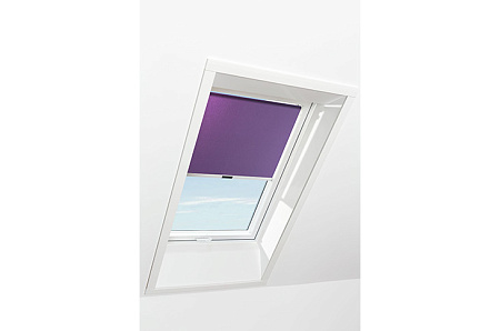 Штора рулонная дневного света Roto ZRS M, 114x160, лиловая