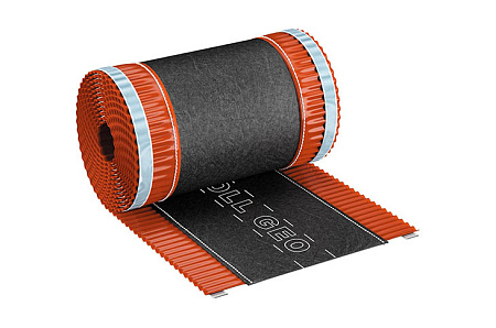 Коньковая лента Eurovent ROLL GEO, 240 мм x 5 м, RAL 8004 кирпичный