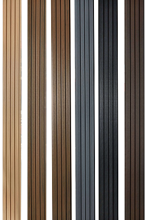 Стеновая панель CM Wall Dual, 3000x219x26 мм, teak (тик)