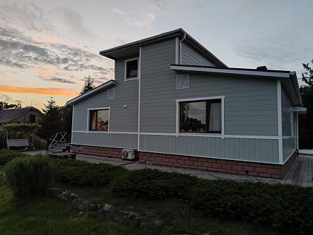 Фиброцементный сайдинг FCSPRO Вуд Клик, 3000x190x10 мм, F06 (Дождливый океан) Фиброцементный сайдинг FCSPRO Вуд Клик, 3000x190x10 мм, F06 (Дождливый океан)