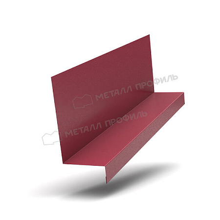 Планка примыкания боковая FASTCLICK VikingMP E 0.5, 150х65х2000 RAL 3005 красное вино