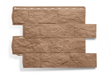 Фасадные панели Альта Профиль Туф ЭКО, бежевый