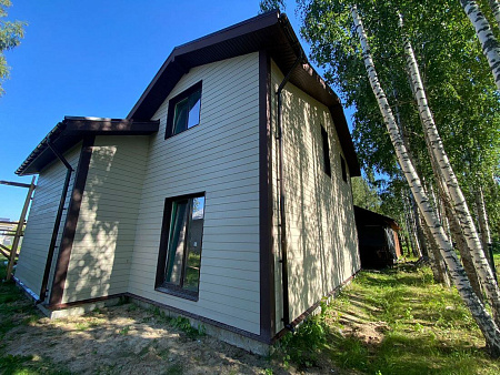 Фиброцементный сайдинг FCSPRO Вуд Классик, 3000x190x8 мм, F03 (Белый песок)