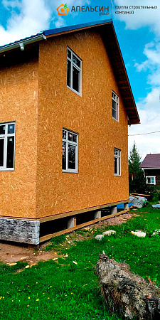 Монтаж фасада в пос. Апраксин