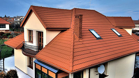 Композитная черепица AeroDek Traditional, 1324х410 мм, хвойный лес
