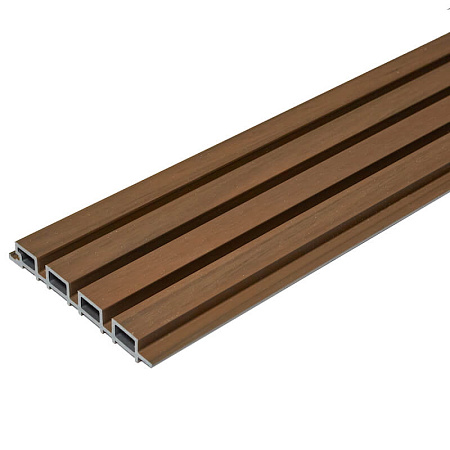 Стеновая панель CM Wall, 4000x219x26 мм, teak (тик)