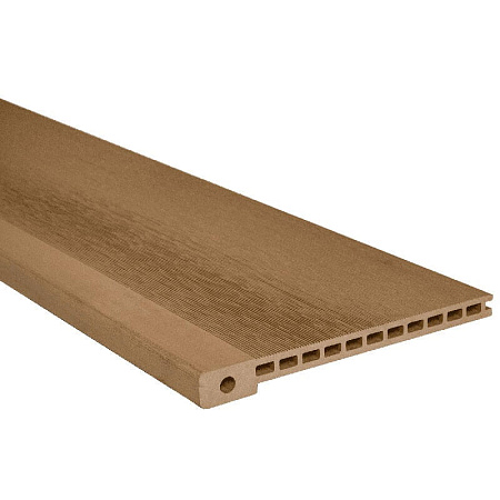 Ступень CM Stair ДПК, 3000x305x25 мм, Дуб, 1 шт/упак