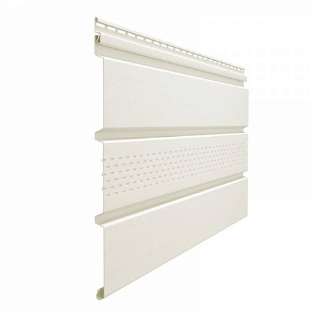 Софит Docke Standard с центральной перфорацией, 3.0*0.305 м, пломбир