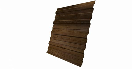 Профнастил С10А Гранд Лайн / Grand Line 0.45 Print premium dp Zn 140, цвет Antique Wood (Античный дуб)