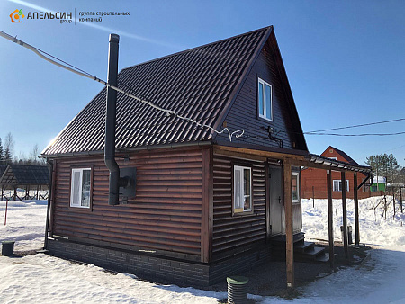 Монтаж фасада панелями Альта Профиль в СНТ Чаща Монтаж фасада панелями Альта Профиль в СНТ Чаща