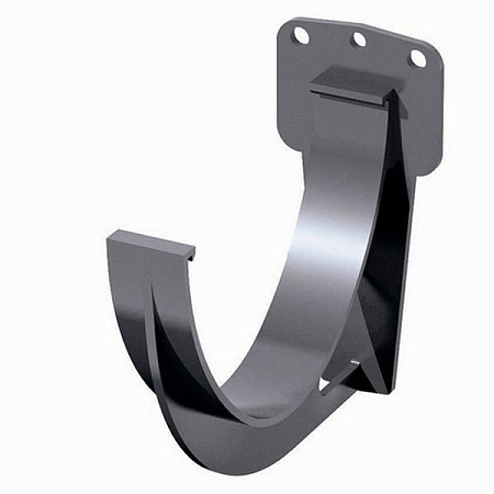 Кронштейн желоба пластиковый Технониколь ПВХ, серый