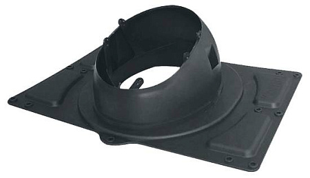 Проходной элемент Base-VT General 125/150 Krovent (Кровент) для металлочерепицы, черный