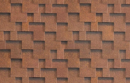 Гибкая черепица Технониколь Shinglas Ультра Фокстрот, дуб, 3 м2/упак Гибкая черепица Технониколь Shinglas Ультра Фокстрот, дуб, 3 м2/упак