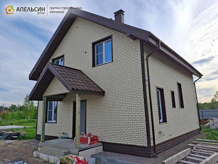 Монтаж фасадных панелей Grand Line Design д. Коккорево