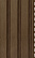 Сайдинг Timberblock Ю-Пласт, рейка фасадная, дуб золотой, 3000х275