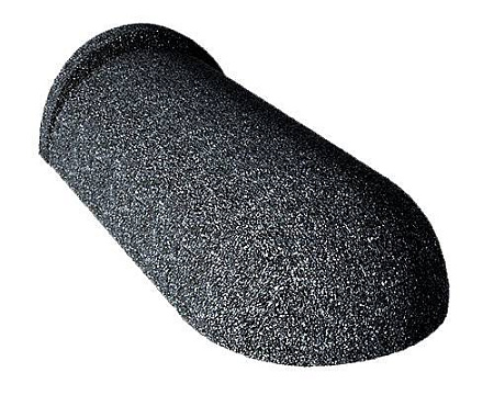 Торцевой конек Gerard 205 (пластик), 425х205х100 мм, eclipse (111)