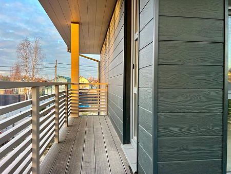 Фиброцементный сайдинг FCSPRO Вуд Клик, 3000x190x10 мм, F19 (Грозовой океан) Фиброцементный сайдинг FCSPRO Вуд Клик, 3000x190x10 мм, F19 (Грозовой океан)