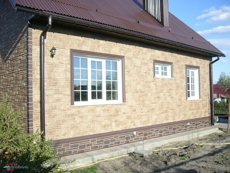 Фасадные панели Альта Профиль Камень, серый