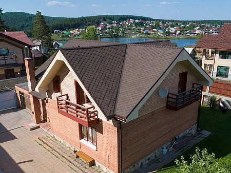 Гибкая черепица Технониколь Shinglas Вестерн, каньон, 1,5 м2/упак Гибкая черепица Технониколь Shinglas Вестерн, каньон, 1,5 м2/упак