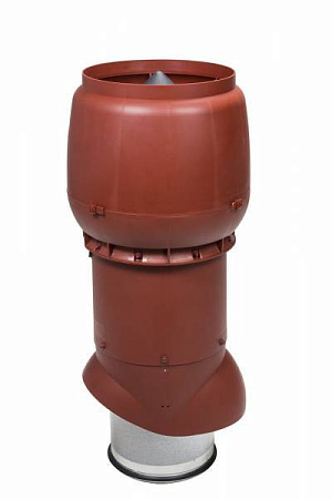 Изолированный вентиляционный выход Vilpe (Вилпе) XL 250/300/700, высотой 700 мм, красный