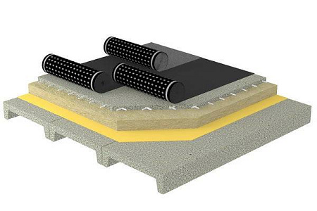 Строизол RР, пароизоляция, 90м2