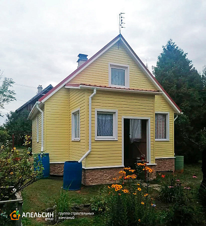 Монтаж кровли металлочерепицей Grand Line в пос. Рощино