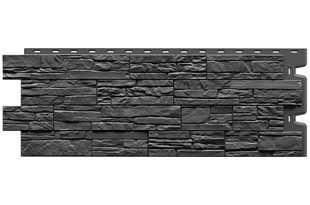 Фасадные панели Docke СТАНДАРТ Алтай, 1098х400 мм, графит