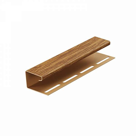 J-профиль Docke LUX, 3000 мм, миндаль