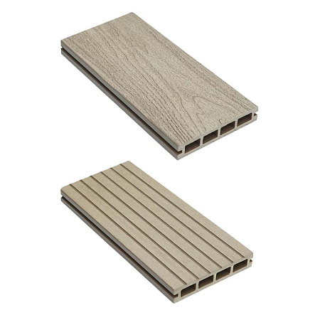 Террасная доска CM Decking Bark ДПК (пустотелая), 3000x140x25 мм, ASHWOOD (ясень)