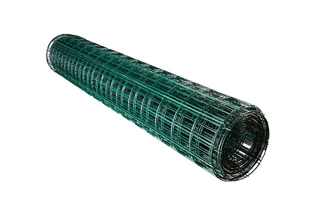 Сетка сварная рулонная Europlast Grand Line, 1х25 м, RAL 6005 (зеленый)