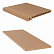Ступень CM Stair ДПК, 3000x345x25 мм, OAK (дуб), 1 шт/упак