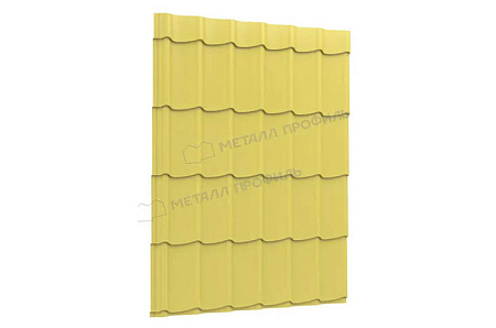 Профиль декоративный Металл Профиль Монтерра X, 0,45 PE, RAL 1018 желтый цинк Профиль декоративный Металл Профиль Монтерра X, 0,45 PE, RAL 1018 желтый цинк