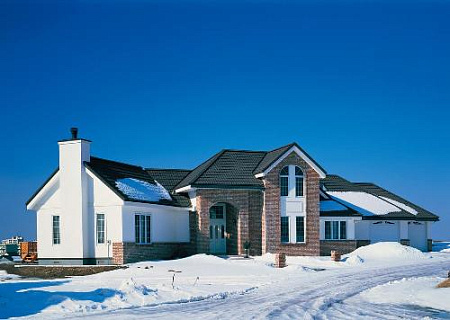 Композитная черепица Gerard Classic, 1265x369мм, ashwood