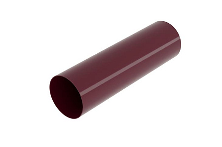 Труба ПВХ Grand Line 135/90 мм, длина 3 м, RAL 3005 красное вино
