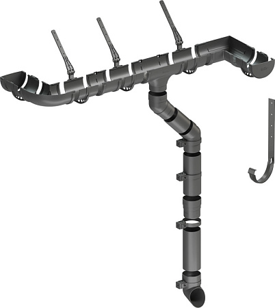 Воронка Docke Standard, RAL 7024 серый