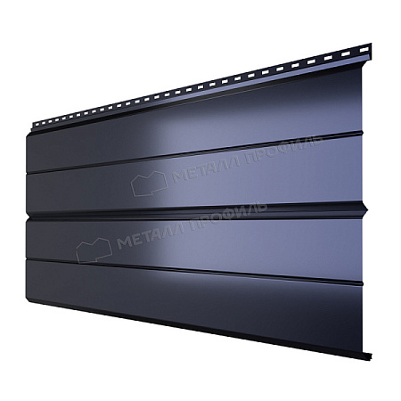 Металлический сайдинг Металл Профиль L брус XL Накатка, 0.5 PURMAN, citrine