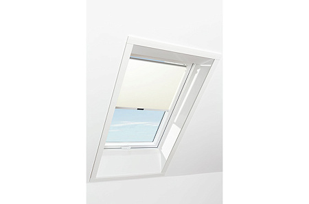 Штора рулонная дневного света Roto ZRS M, 134x140, светлая бежевая