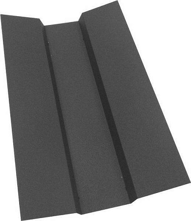 Накладка ендовы, PE Norman, 0,5 мм, 80x25x75x25x80x2000 мм, цвета по каталогу RAL и RR