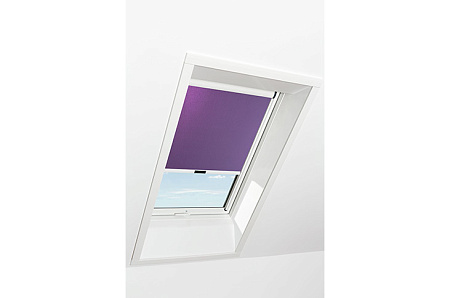 Штора рулонная дневного света Roto ZRE M в кассете, 94x140, лиловая