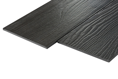 Фиброцементный сайдинг FCSPRO Декор Вуд Классик 3000x190x10 мм (Металлик файнлайн антроцит)