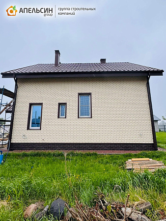 Монтаж фасадных панелей Grand Line Design д. Коккорево