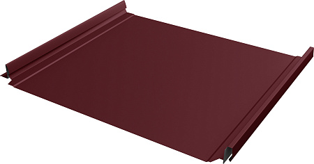 Кликфальц Про Grand Line 0,45 Drap с пленкой на замках RAL 3005 красное вино